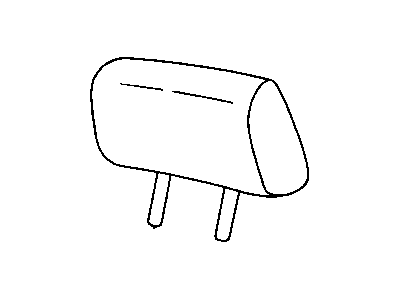 New 2004-2006 Fits Chrysler Sebring Headrest-Front - Part # XV401DVAA