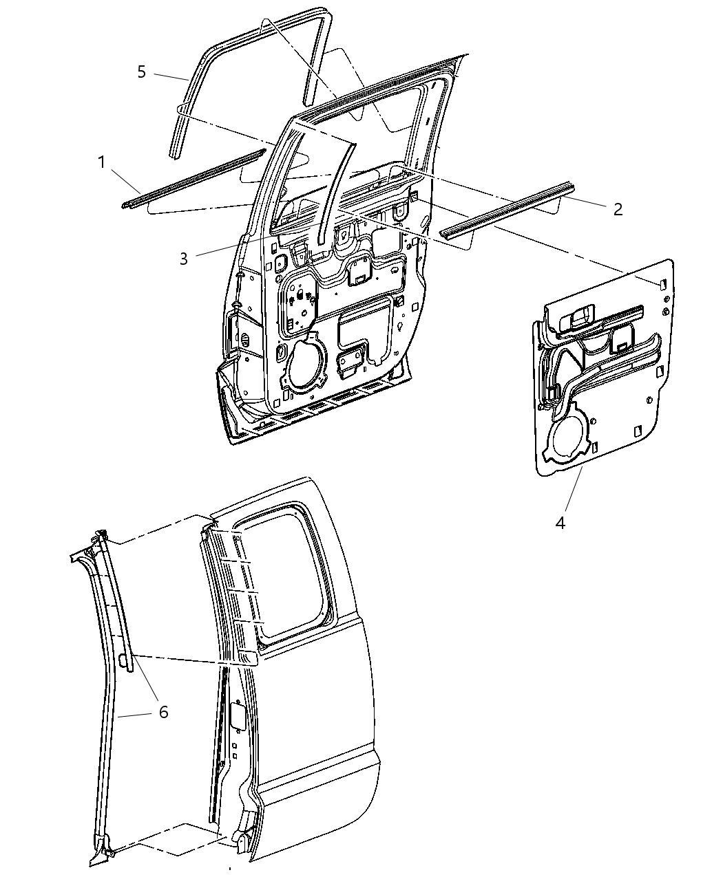 Seal Rear Door