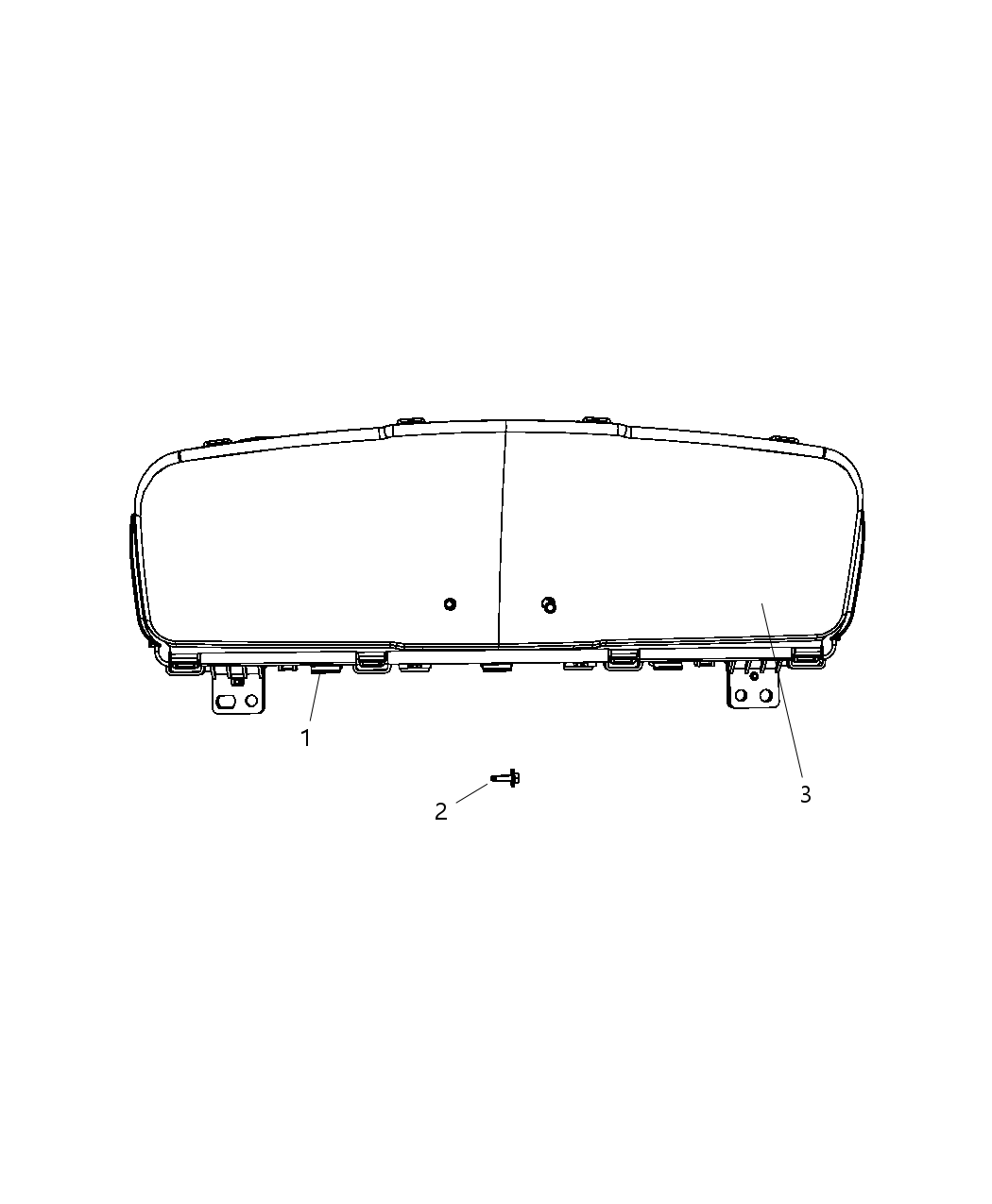 Mask And Lens Instrument Cluster