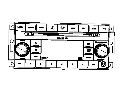 Knob Radio Volume Control