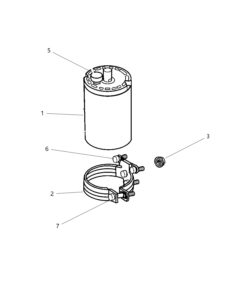 Bracket Package Leak Detection Pump