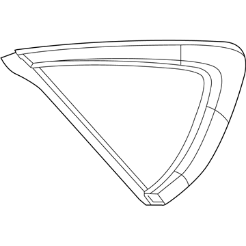 Glass Quarter Window