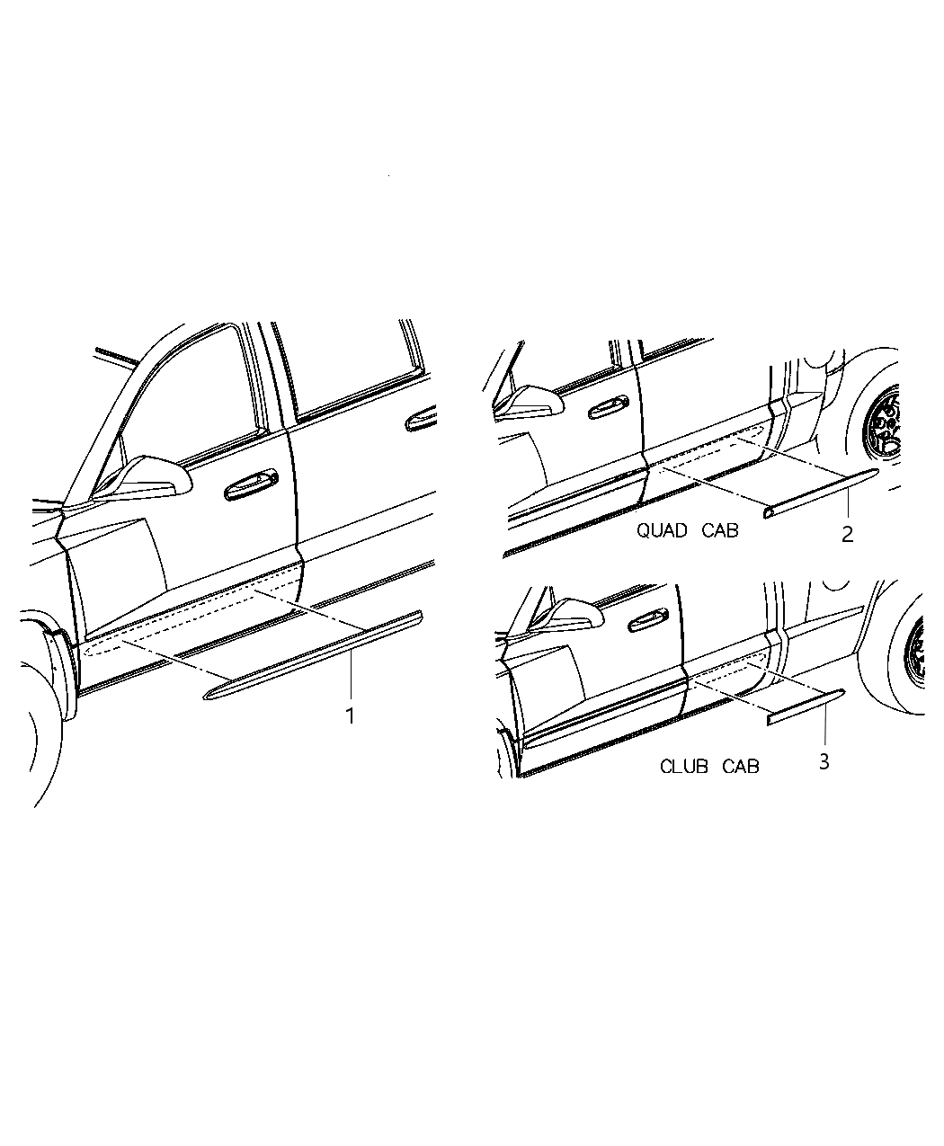 Molding Rear Door