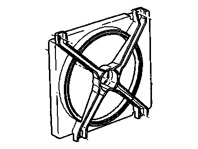 Shroud Kit, Radiator Fan Shroud