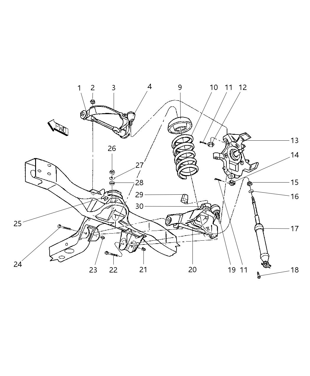 Arm Lower Control Front