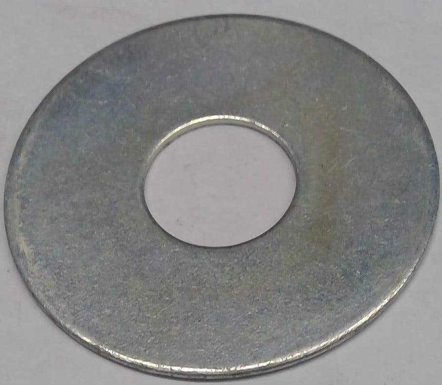 New OEM Genuine John Deere 2 Pk Washer Metallic Ro, Part # 24H1408