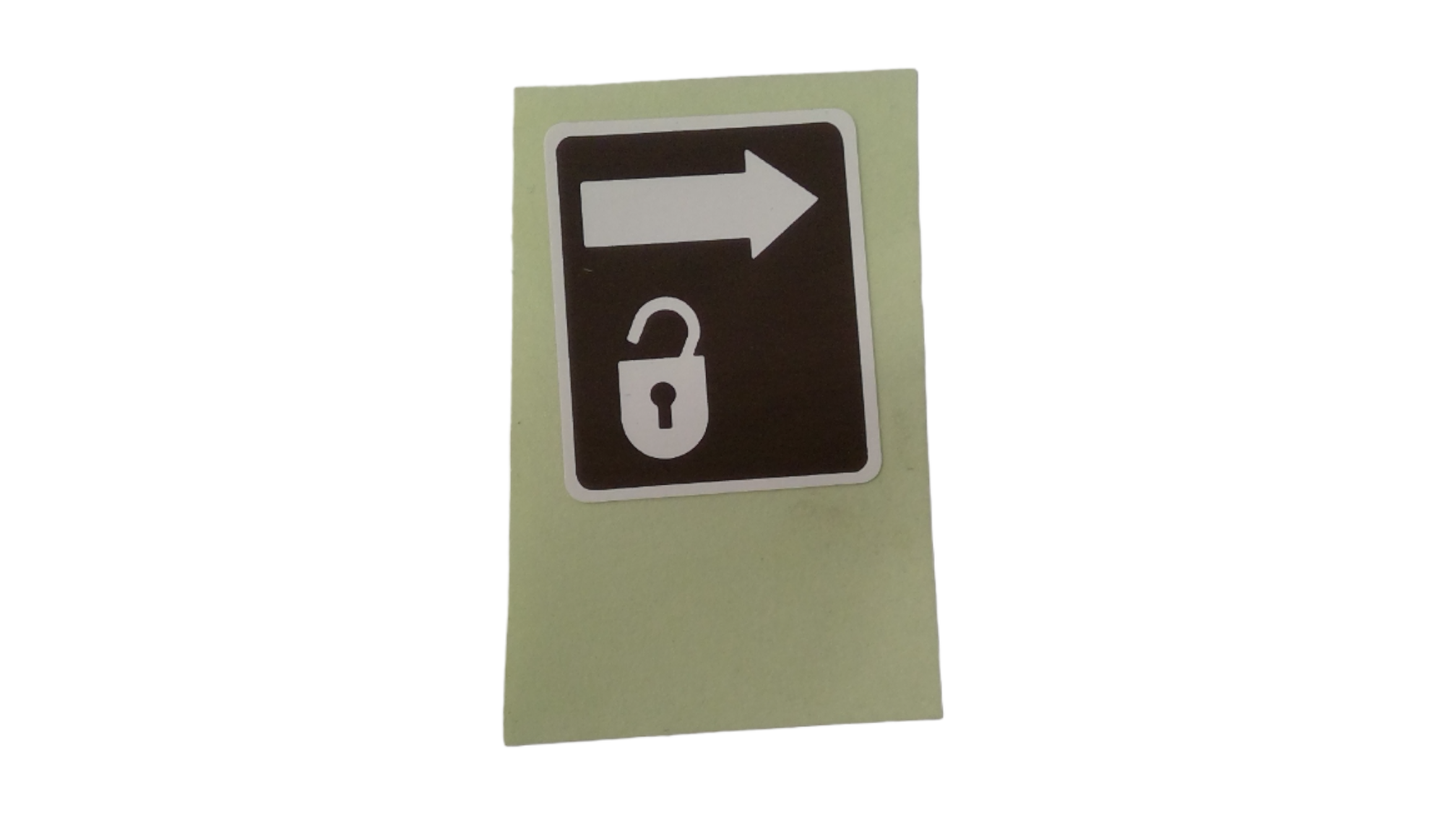 New OEM Genuine John Deere Label, Part # 4289908
