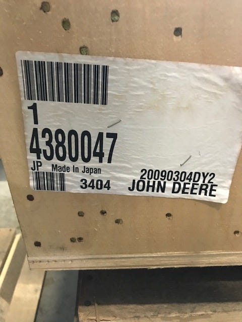 New OEM Genuine John Deere Core, Part # 4380047