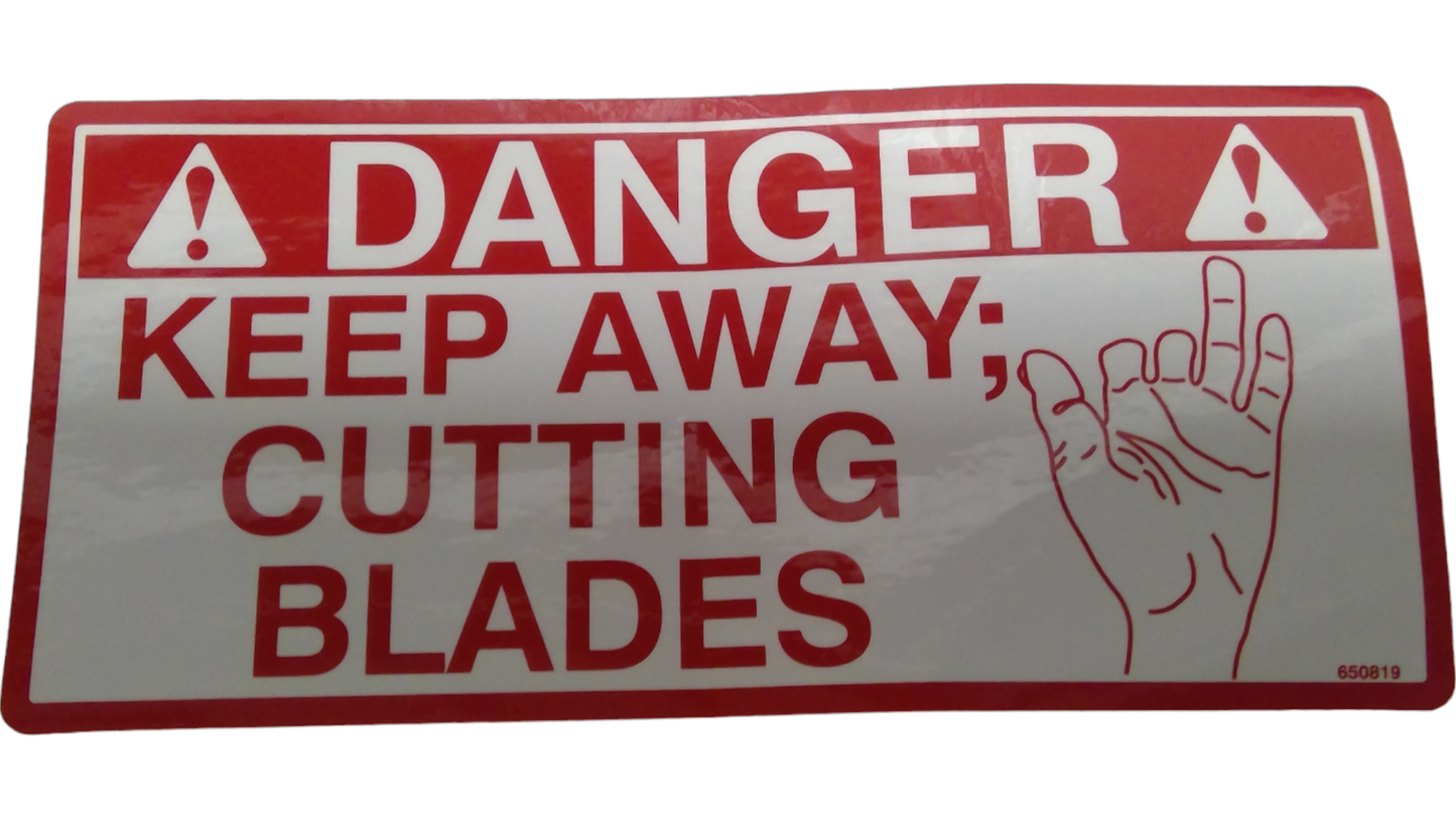 New OEM Genuine John Deere Safety Sign, Part # 5HG650819