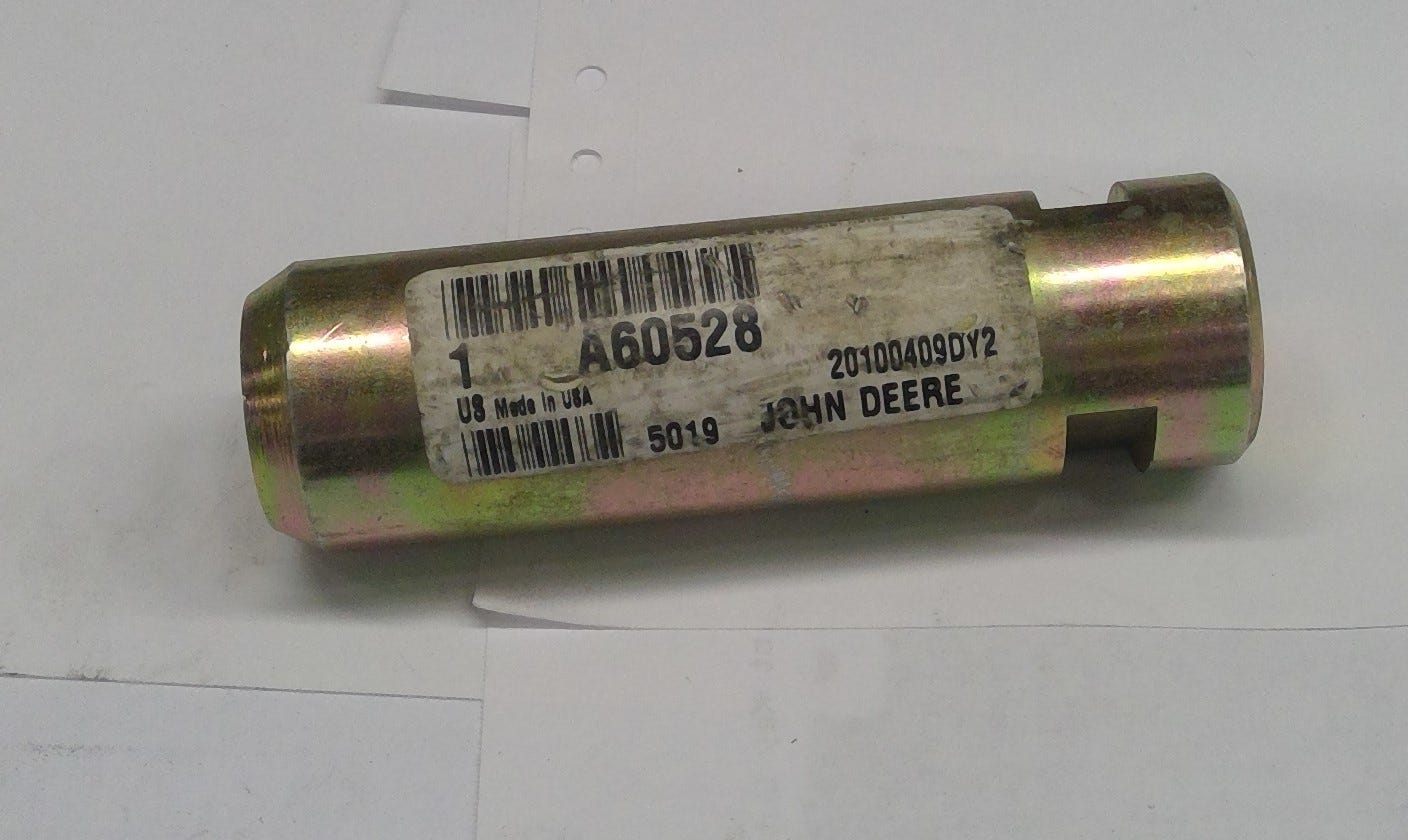 New OEM Genuine John Deere Pin, Part # A60528