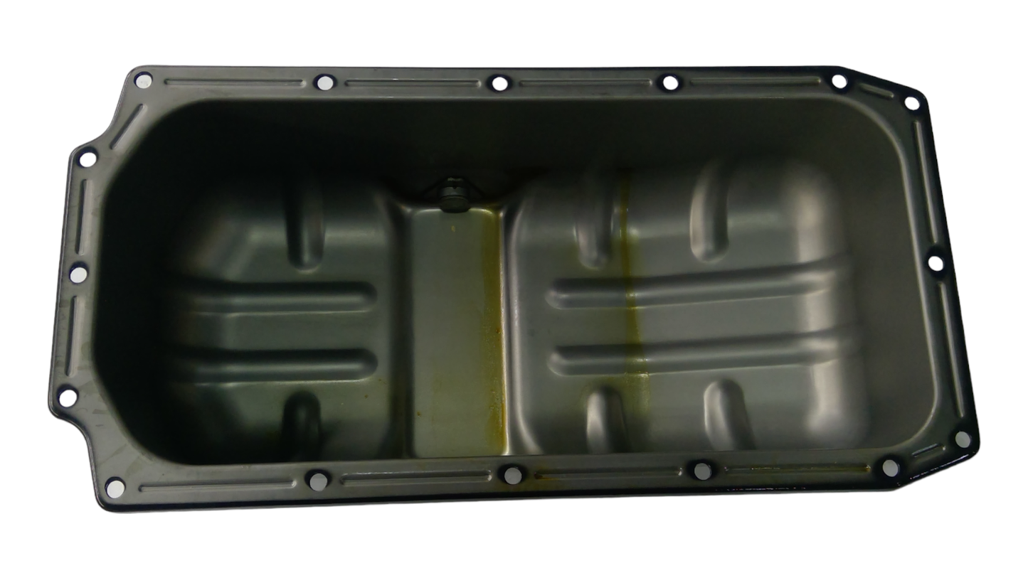New OEM Genuine John Deere Oil Pan, Part # AT211865