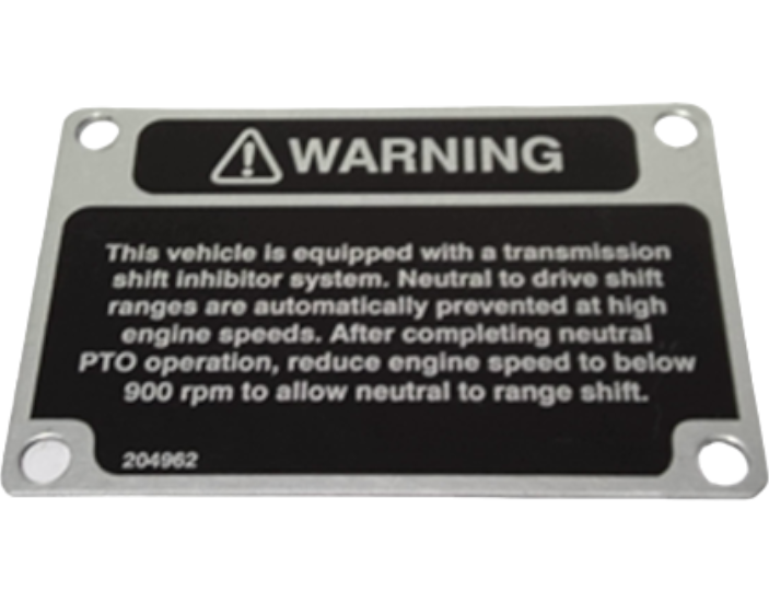 New OEM Genuine John Deere Label, Part # AT253782