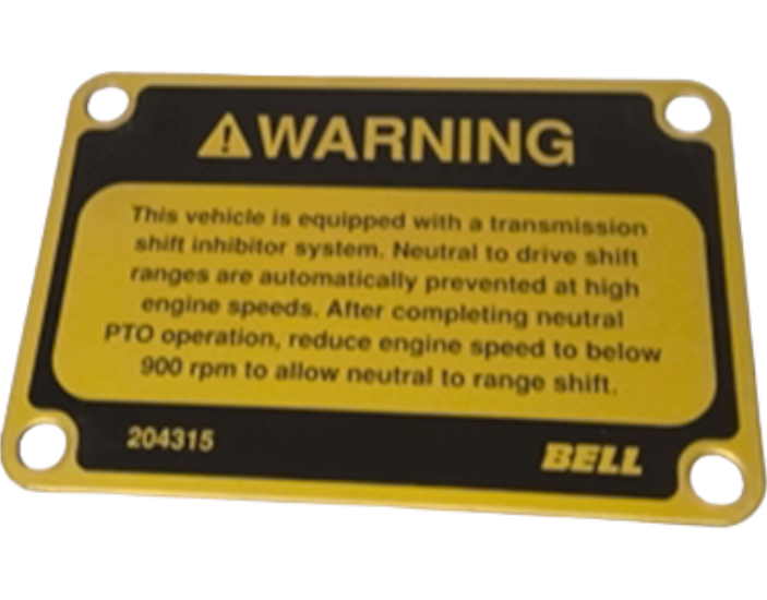 New OEM Genuine John Deere Label, Part # AT256245
