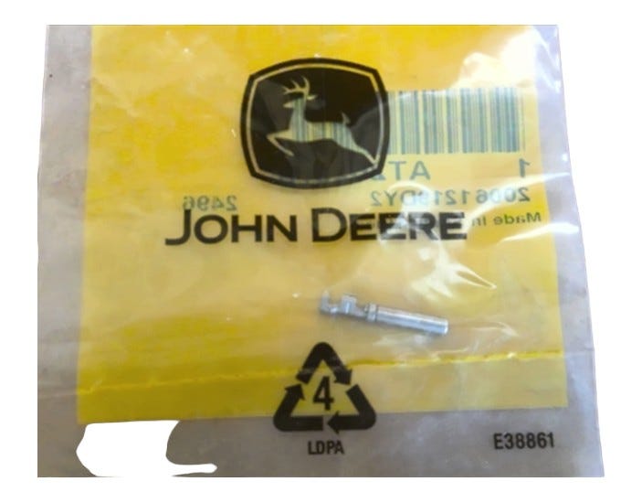 New OEM Genuine John Deere Elec. Connector Terminal, Part # AT262975