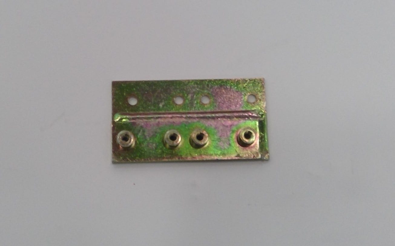 New OEM Genuine John Deere Plate, Part # AZ64118