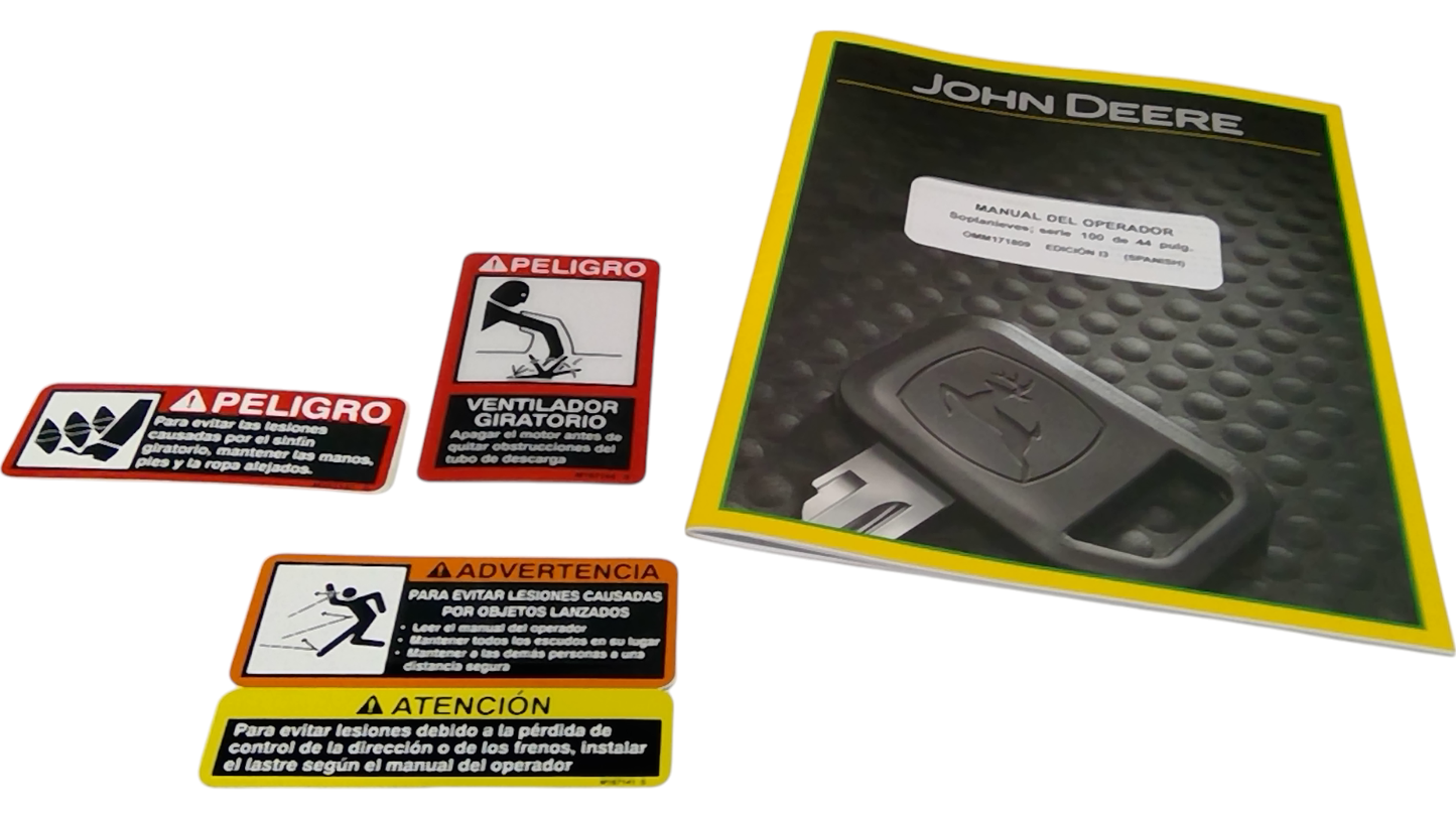 New OEM Genuine John Deere Label Kit, Part # BM25101
