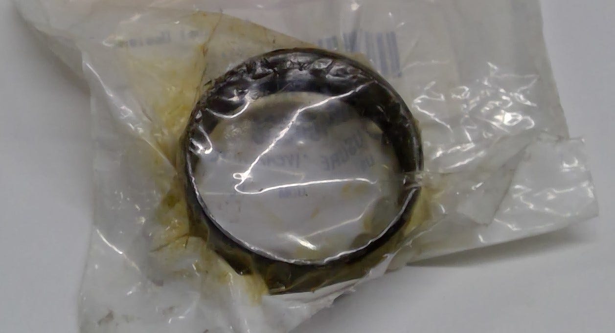 New OEM Genuine John Deere Wear Ring, Part # C705400036