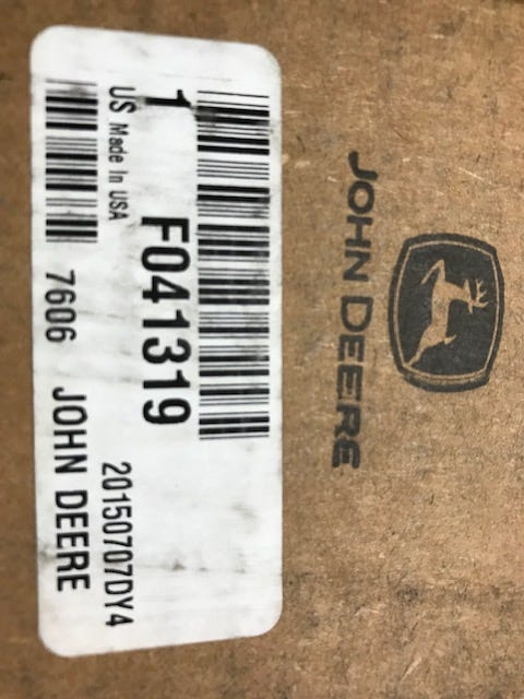 New OEM Genuine John Deere Shaft, Part # F041319