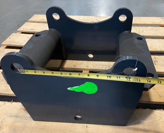 New OEM Genuine John Deere Frame, Part # F285734