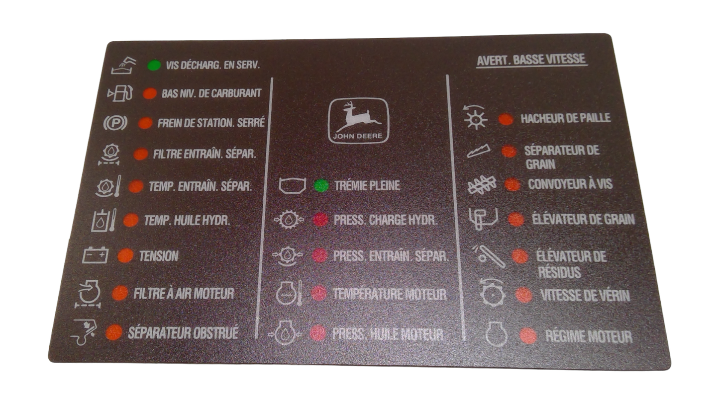 New OEM Genuine John Deere Graphics Panel, Part # H161111