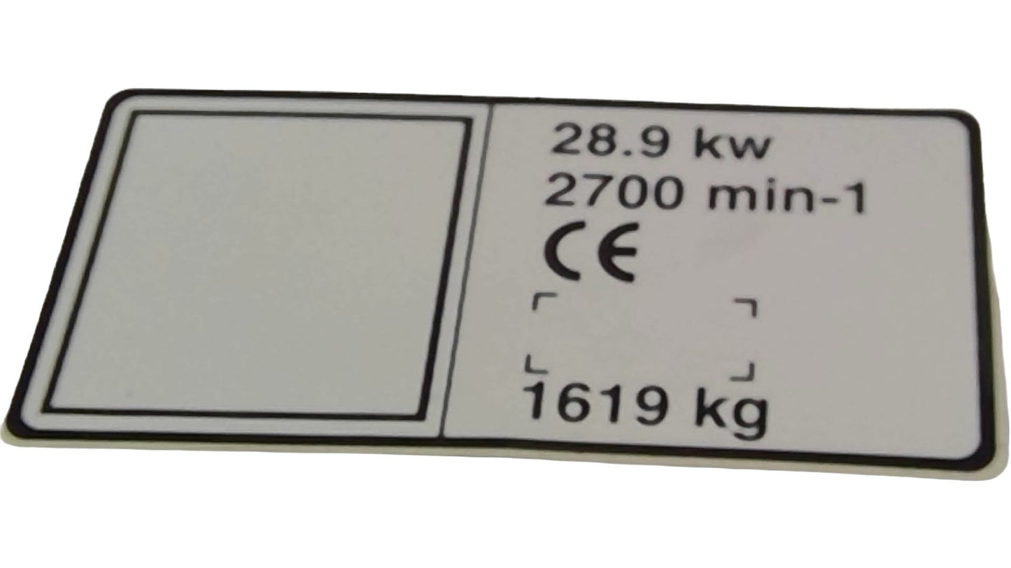 New OEM Genuine John Deere Label, Part # M123516