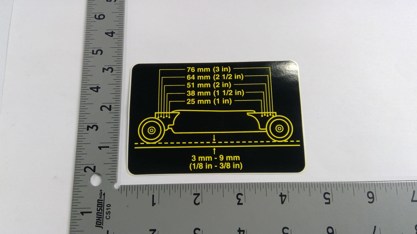 New OEM Genuine John Deere Label, Part # M139014