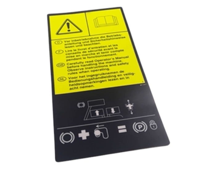 New OEM Genuine John Deere Label, Part # MT1477