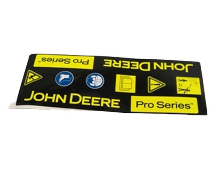 New OEM Genuine John Deere Label, Part # PS04838