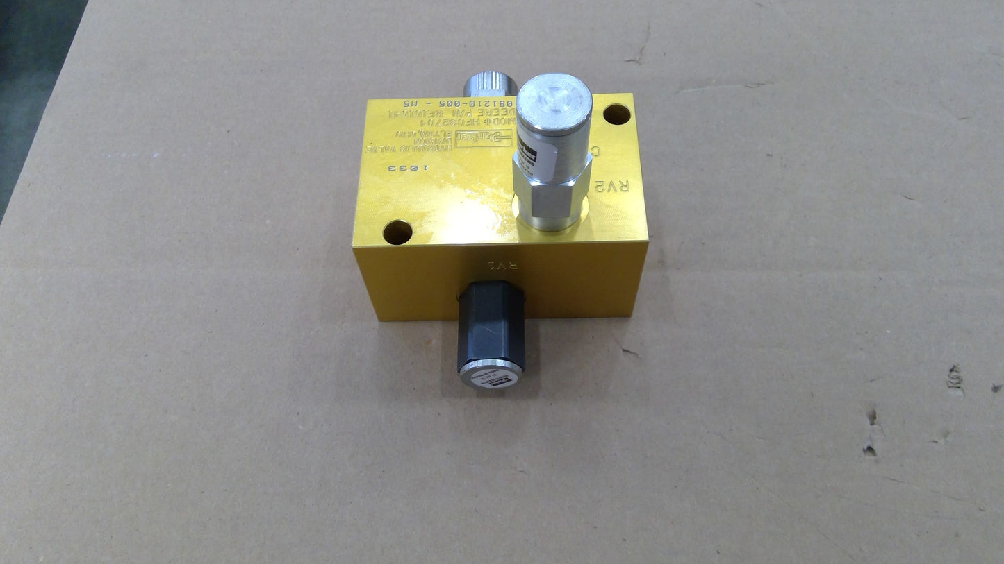 New OEM Genuine John Deere Valve, Part # RE151541
