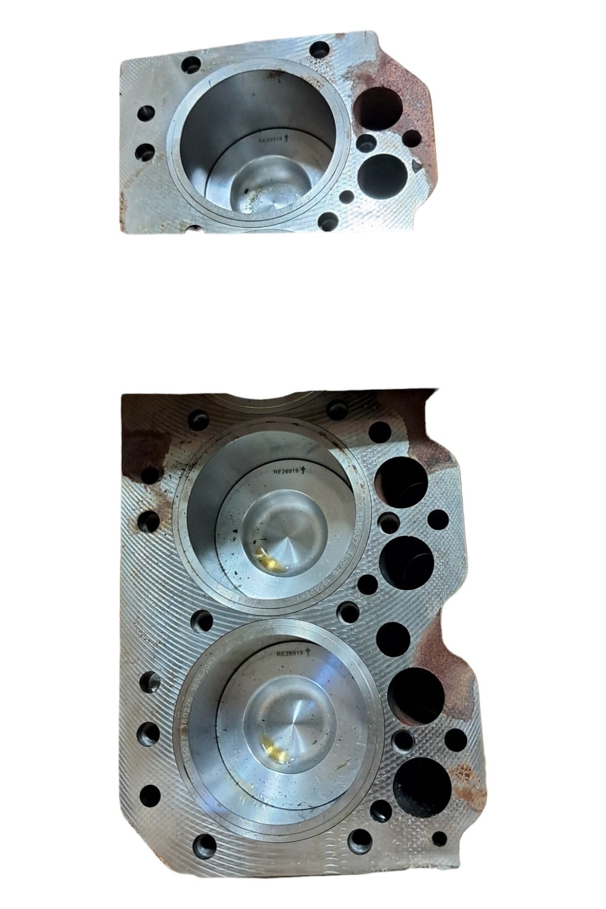 New OEM Genuine John Deere Short Block Assembly, Part # RE50664