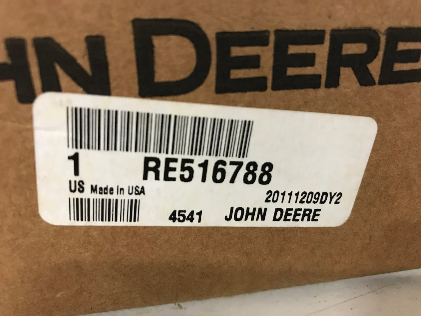 New OEM Genuine John Deere Support, Part # RE516788