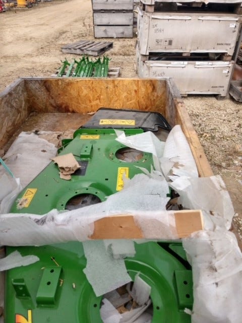 New OEM Genuine John Deere Mower Deck, Part # TCA16156