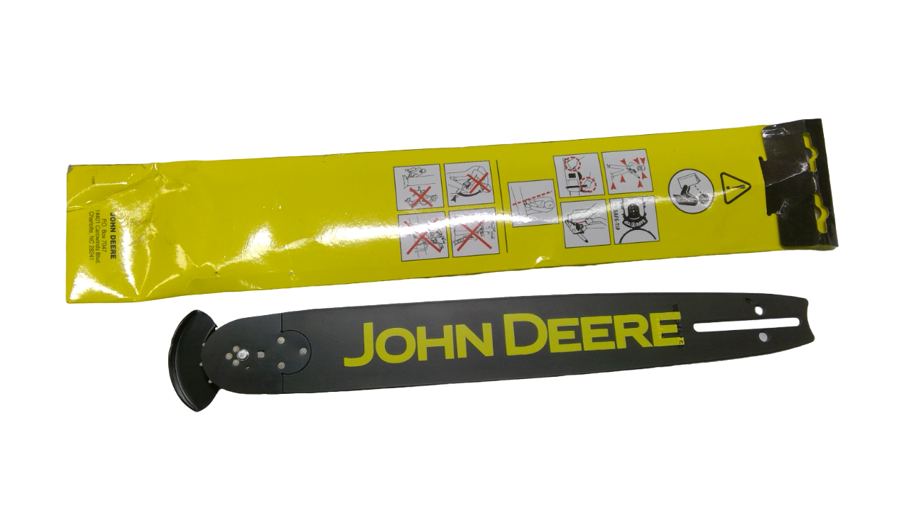New OEM Genuine John Deere Guide Bar, Part # UPS16D1GJ