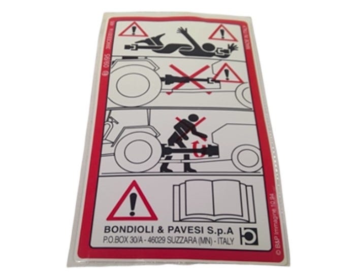New OEM Genuine John Deere Label, Part # W44255