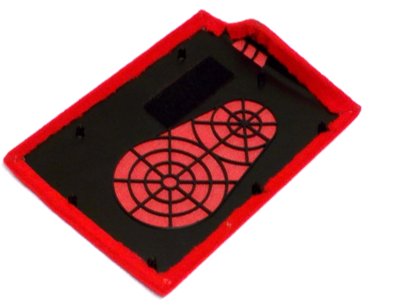 New OEM 1993-1996 Corvette Torch Red Passenger Right Front Speaker Cover, Part # 10220626