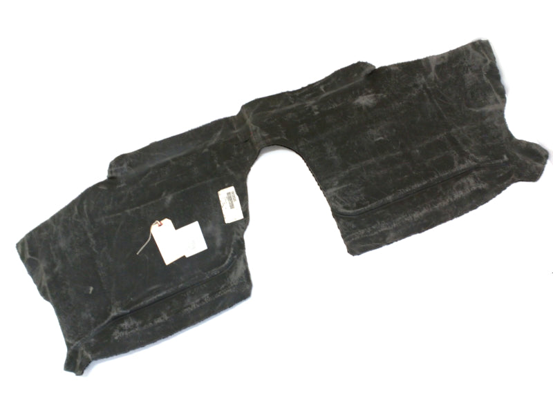 New OEM 1984-1996 Corvette Rear Center Divider Seat Trim Carpet Black, Part # 10238505