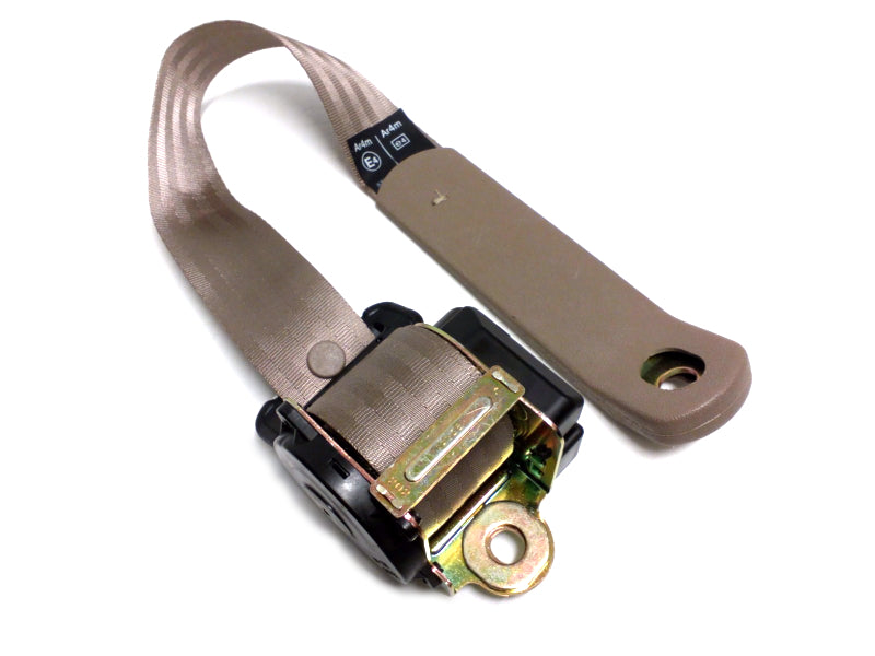 New OEM 1996-1997 Pontiac Firebird Convertible Front Driver Seat Belt Neutral, Part # 10402765