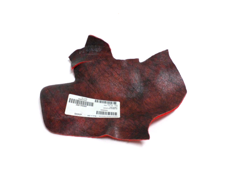 New OEM 2001-2004 Corvette Convertible Driver Carpet Rear Trim Panel Torch Red, Part # 10439065