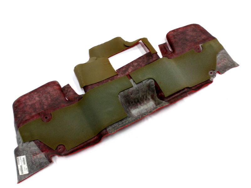 New OEM 2001-2004 Corvette Convertible Rear Trunk Compartment Carpet Torch Red, Part # 10439145