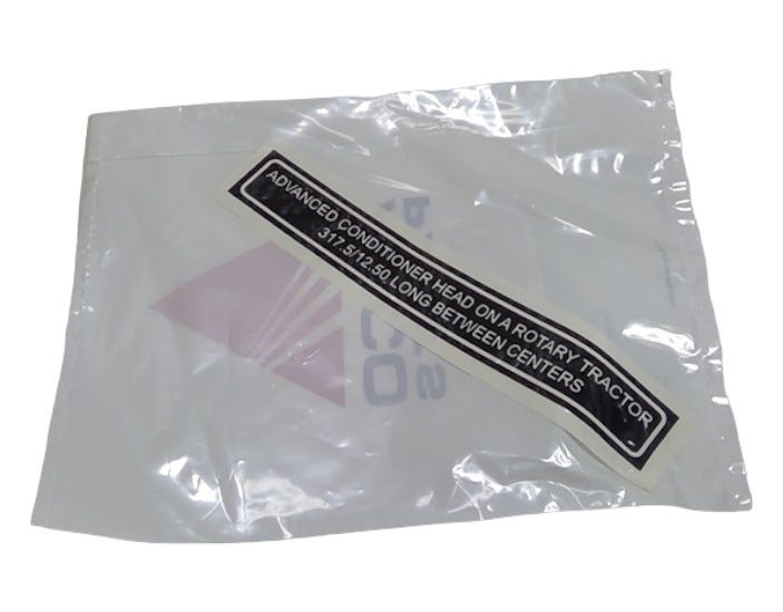 New OEM Genuine AGCO Decal, Part # 700723456