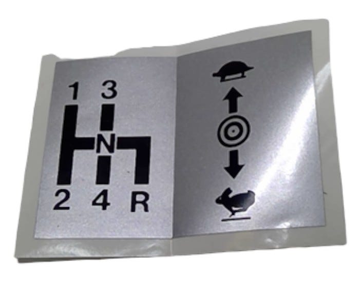New OEM Genuine AGCO Decal, Part # 72088717