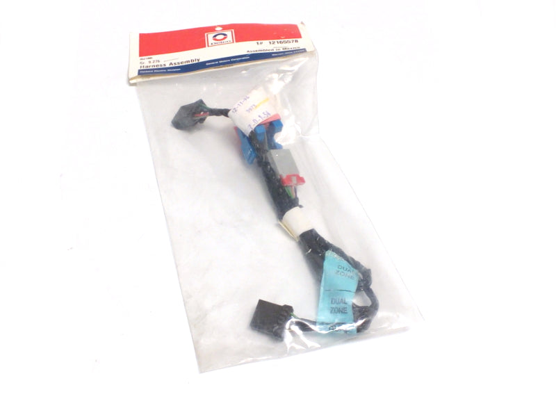 New OEM 1996-1999 Cadillac A/C Delco Pigtial Blower Motor Wiring Harness, Part # 12165578