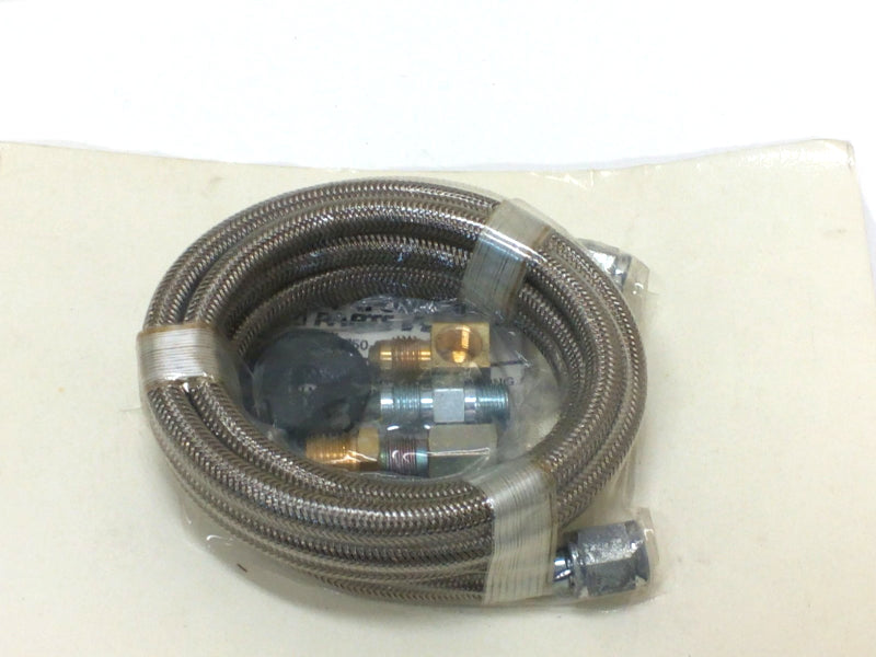 New OEM GM Performance Parts 4AN Stainless Steel Braided Hose, Part # 12361398
