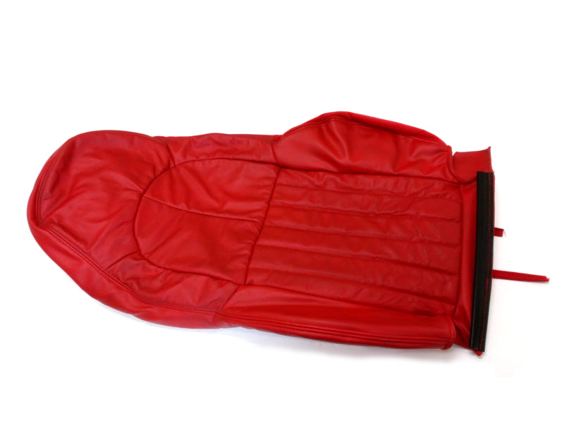 New OEM 2000-2002 Corvette Passenger Seat Back Cushion Cover Torch Red, Part # 12455519