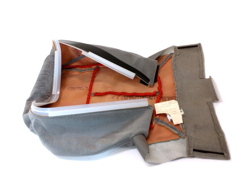 New OEM 2001-2004 Oldsmobile Alero Driver Seat Cushion Cover Pewter, Part # 12459181