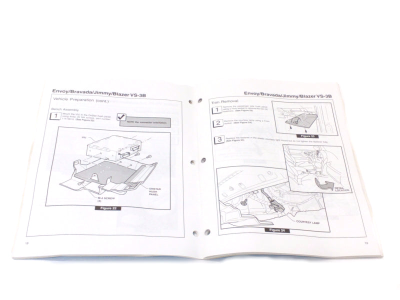 New OEM 1999 Cadillac Onstar Communication Manuals, Part # 12486362