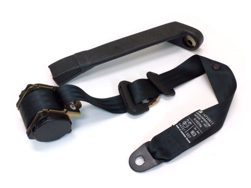 New OEM 1991-1994 Chevrolet, GMC S10 S15 Driver Left Front Black Seat Belt, Part # 12540987