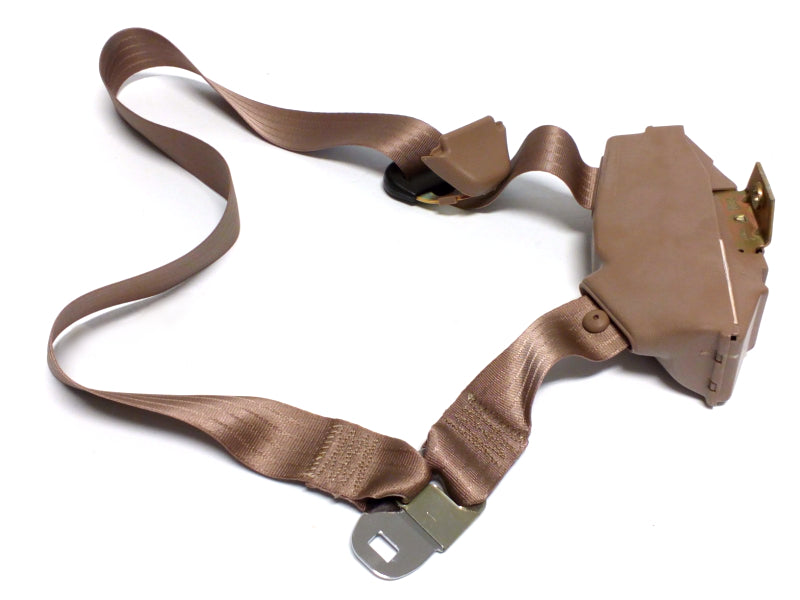 New OEM 1993 GMC & Chevrolet Blazer, S10, Bravada Left Driver Seat Belt Light Beige, Part # 12542807