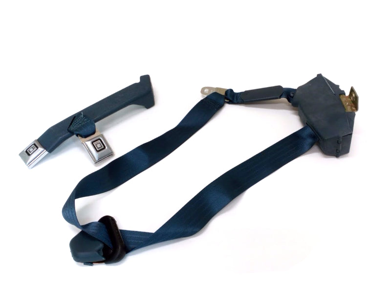 New OEM 1993 - 1994 GMC Typhoon, Jimmy, S10, Bravada Front Driver Seat Belt Blue, Part # 12542828