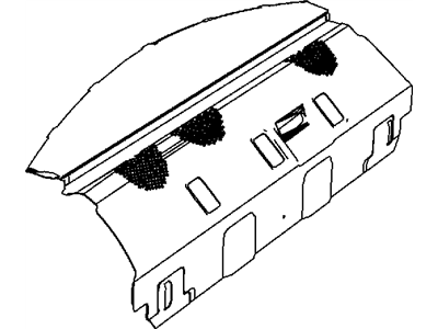 Panel Rear Shelf
